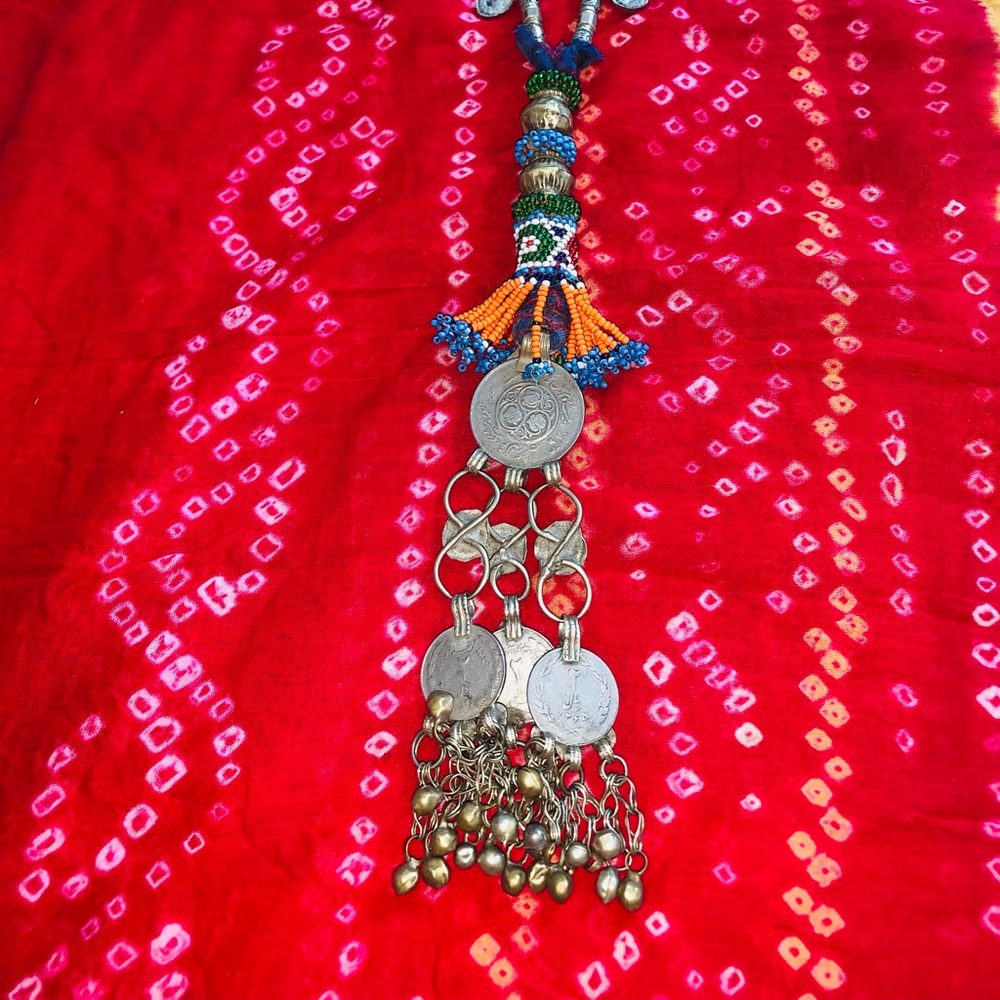 Afghani kutchi necklace